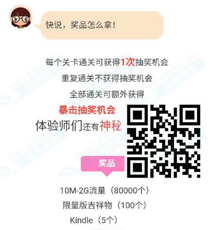 民生保险微管家 抽10M-2G流量等(80105份)