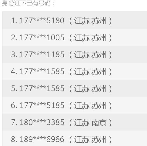 查询电信名下有多少手机号卡