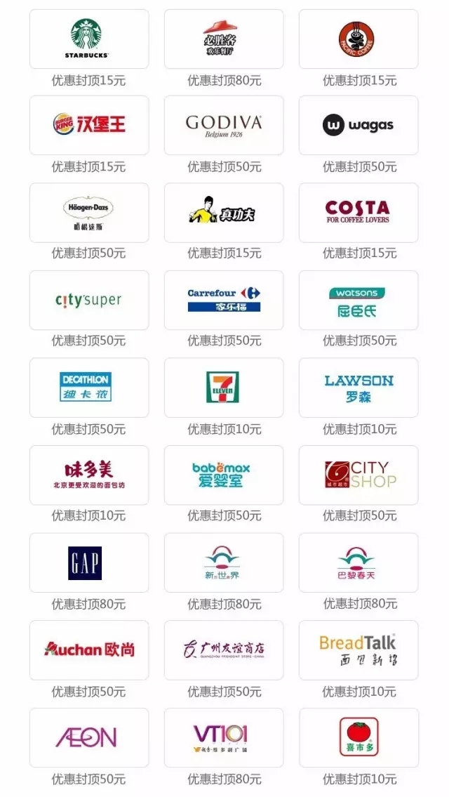 银联和苹果ApplePay 近万商户5折优惠