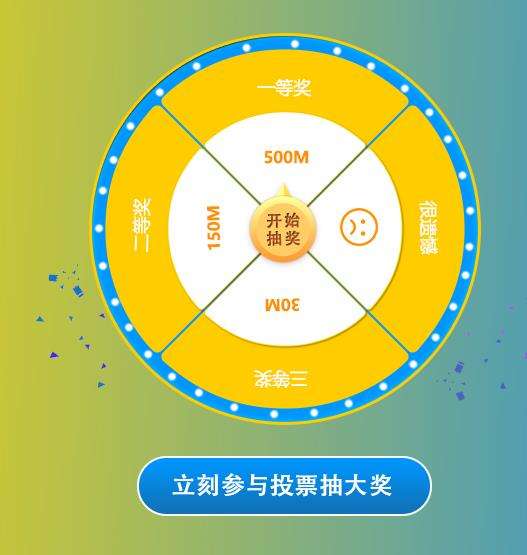 移动投票抽流量