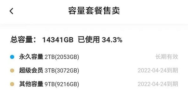 百度网盘赠送网盘储存空间_最高16T