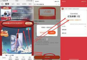 1元支付宝毛