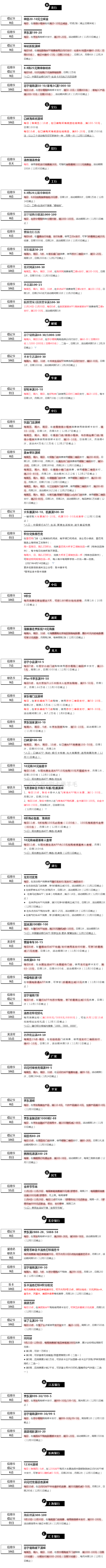 周日（11.22）刷什么（图片版）