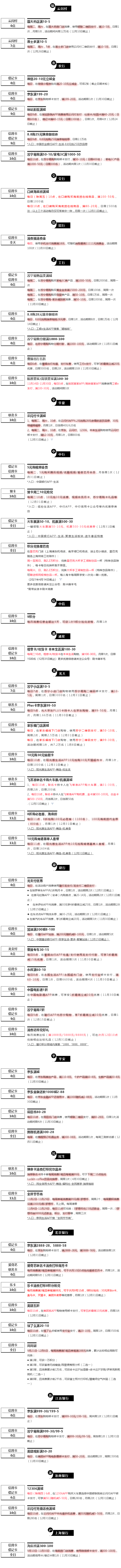 周二（11.24）刷什么（图片版）