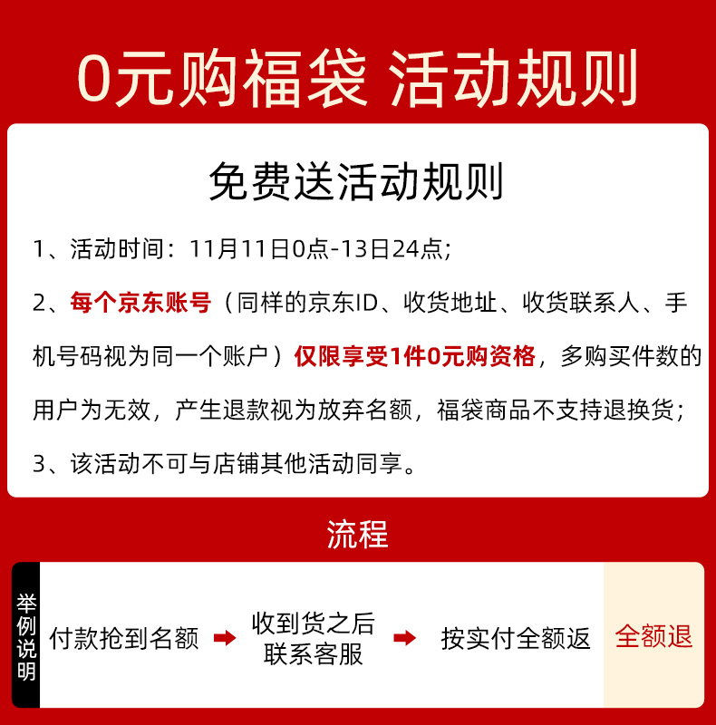 京东0元购，不算太差的福袋~1000件！