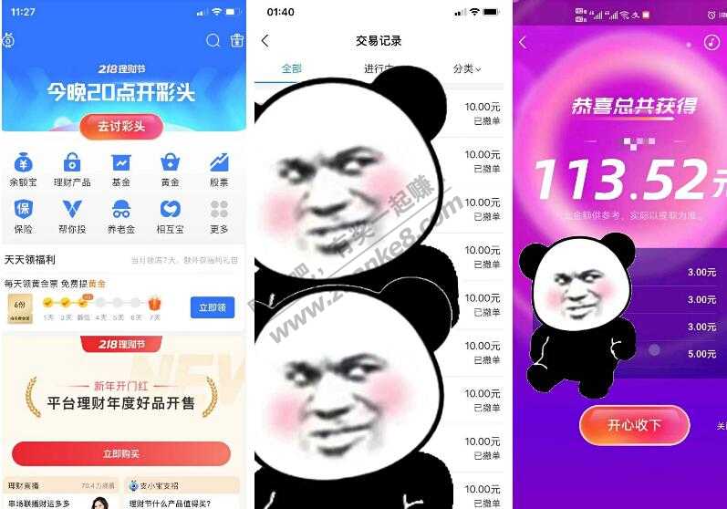 支付宝大毛