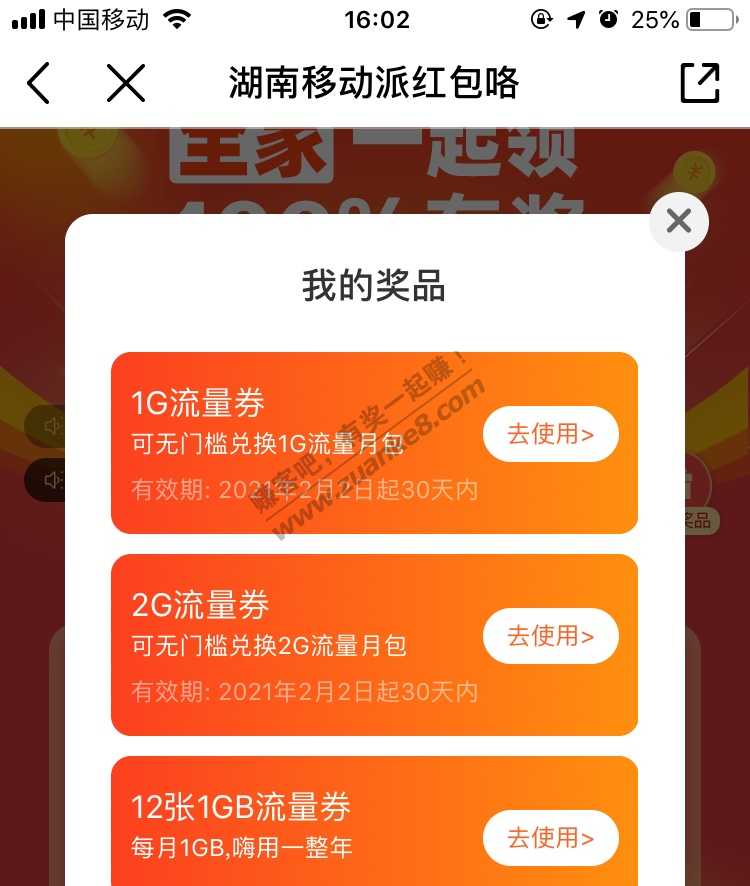 湖南移动流量