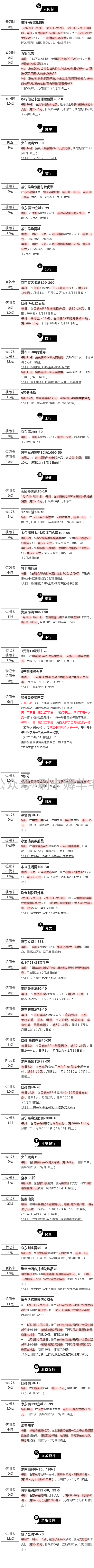 周二（2.2）刷什么（图片版）
