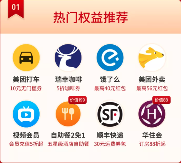 工商银行 工银e生活 e88会员领券消费