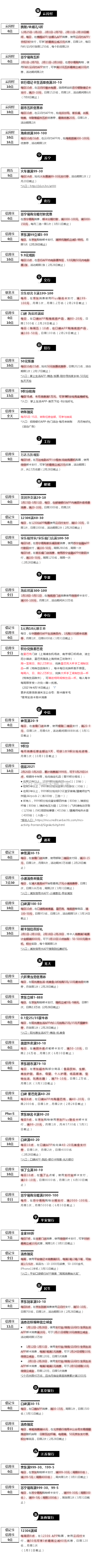 周四（2.11）刷什么（图片版）