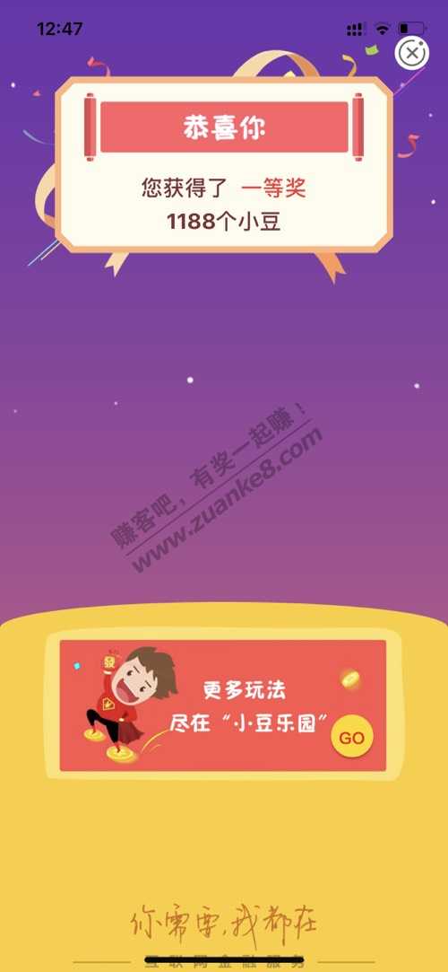 农行，小豆1188